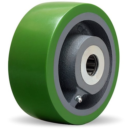 Hamilton Duralast Wheel, 6X2-1/2 1-1/4Rb W-625-D-1-1/4